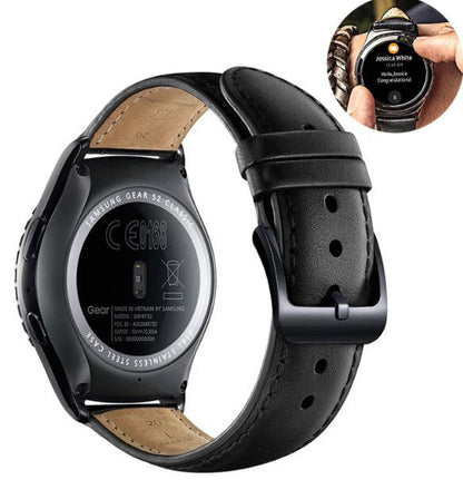 Plain Samsung Gear S2 Band in Leather