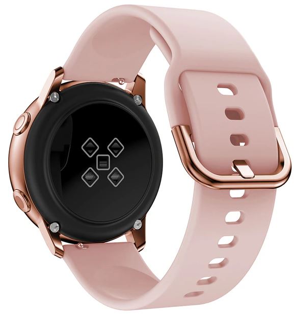 galaxy watch 42mm band in sand pink