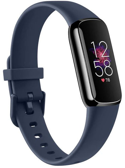 fitbit luxe bands in sea blue