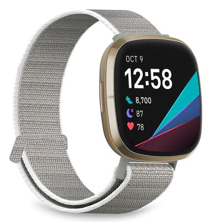 fitbit sense strap replacement in seashell