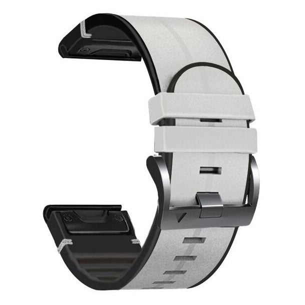 Wristband For Garmin Fenix 5 26mm in silicone leather 5