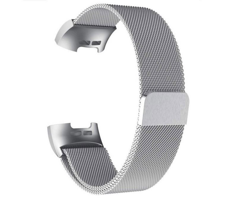 Watchband For Fitbit Charge 4 22mm in silver