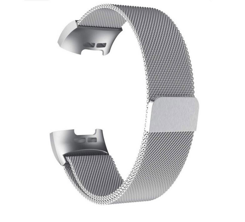 fitbit charge 3 band silver