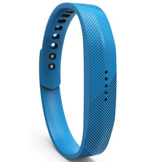 Strap For Fitbit Flex 2 Textured in sky blue