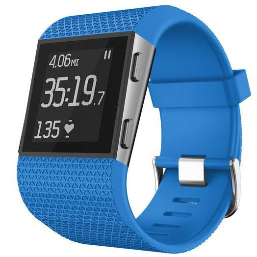 Band For Fitbit Surge Textured in sky blue