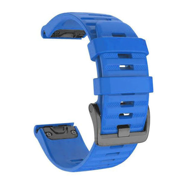 Plain Garmin Fenix 6S Wristband in Silicone in velvet