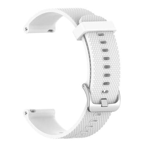 Bracelet For Garmin Vivomove 3S Textured in white