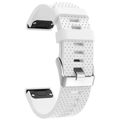 Strap For Garmin Fenix 7S Plain in white