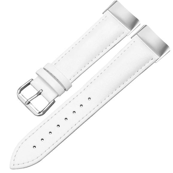 Bracelet For Fitbit Charge 6 Plain in white silver
