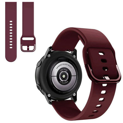 Wristband For Samsung Galaxy Watch 6 22mm in wine red