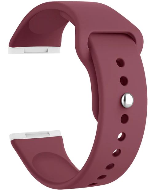 fitbit versa 4 band in wine red