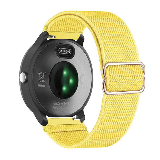 Wristband For Garmin Forerunner 255 20mm in yellow