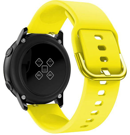 Watchband For Samsung Galaxy Active 22mm in yellow