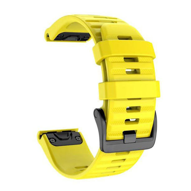 Bracelet For Garmin Fenix 5 Plain in yeloow