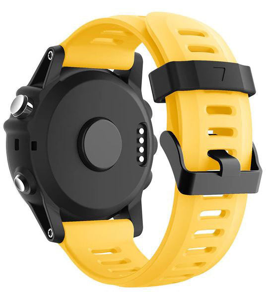 Bracelet For Garmin Foretrex 601 Plain in yellow