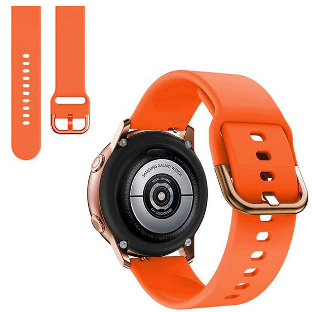 Band For Samsung Galaxy Watch 4 | Silicone | 18 Colors